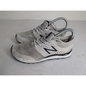 New Balance 577 Cush+ Womens Size 6 B Training Shoes White Silver WX577MB4